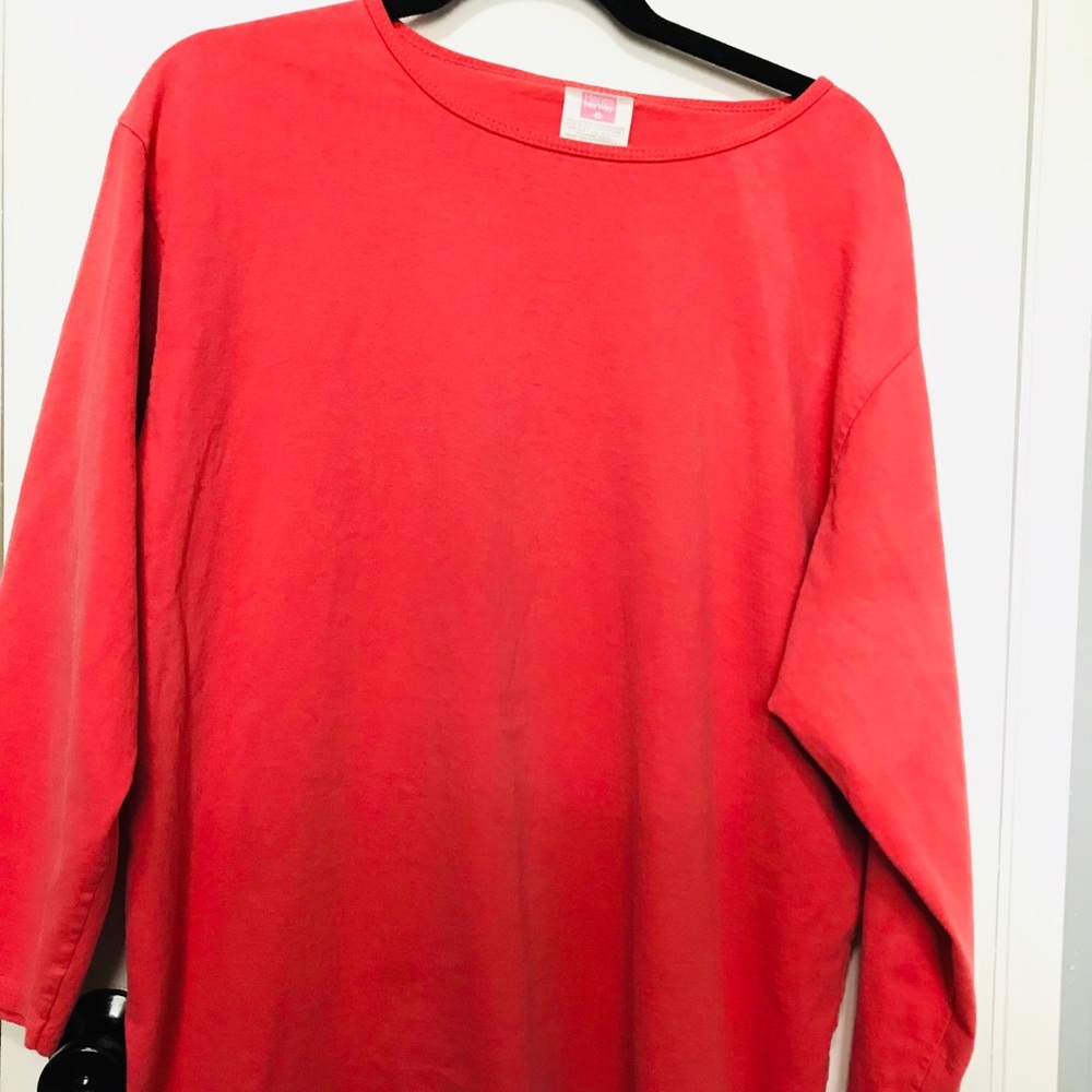Hanes Her Way 3/4 sleeve tee